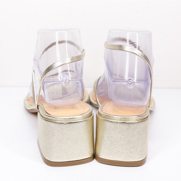 ANCIENT GREEK SANDALS Chora Gold Leather Toe Loop Ankle Wrap Handmade Sz 38/7.5 - Picture 8 of 11